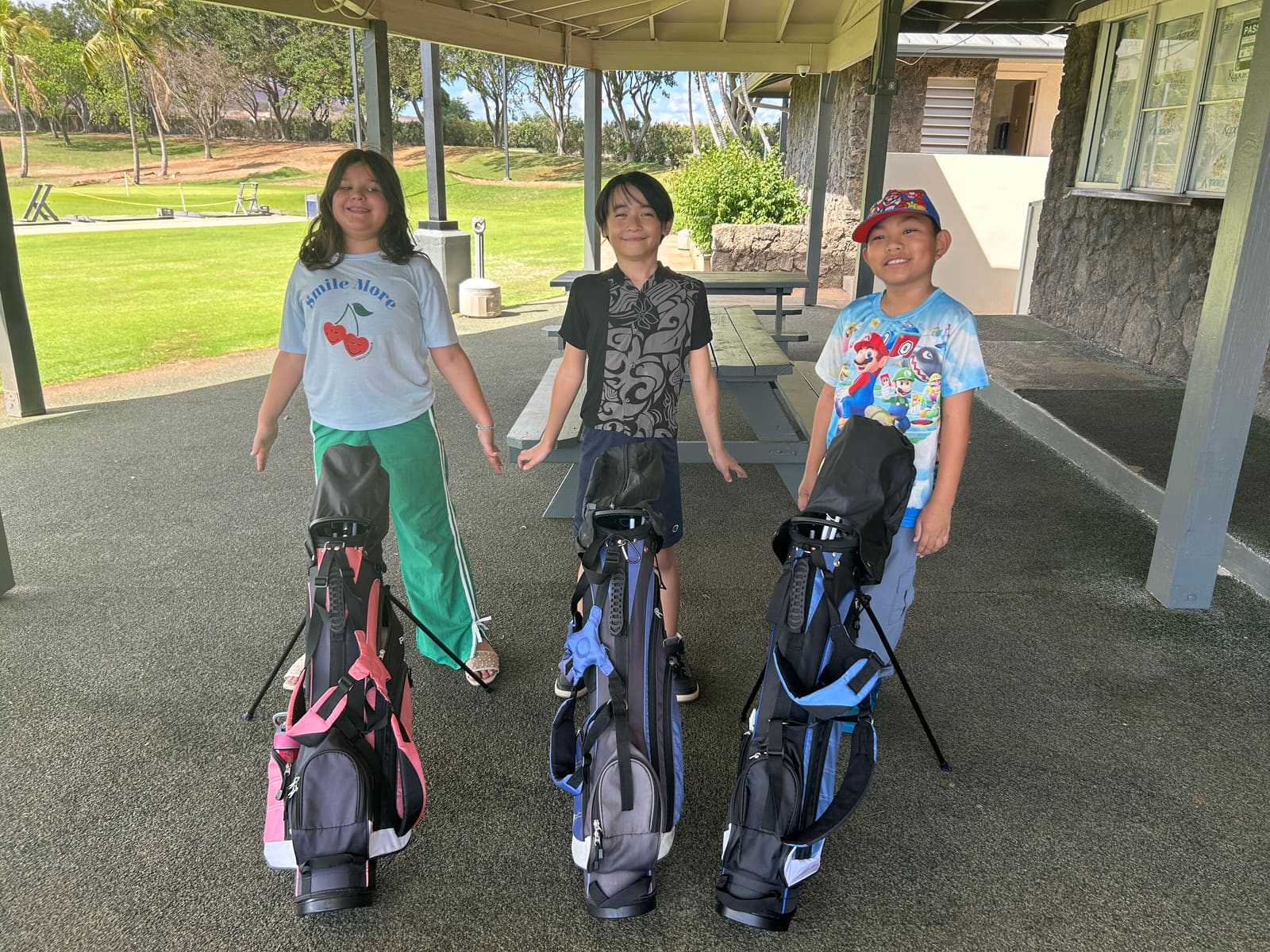Golf day for our students