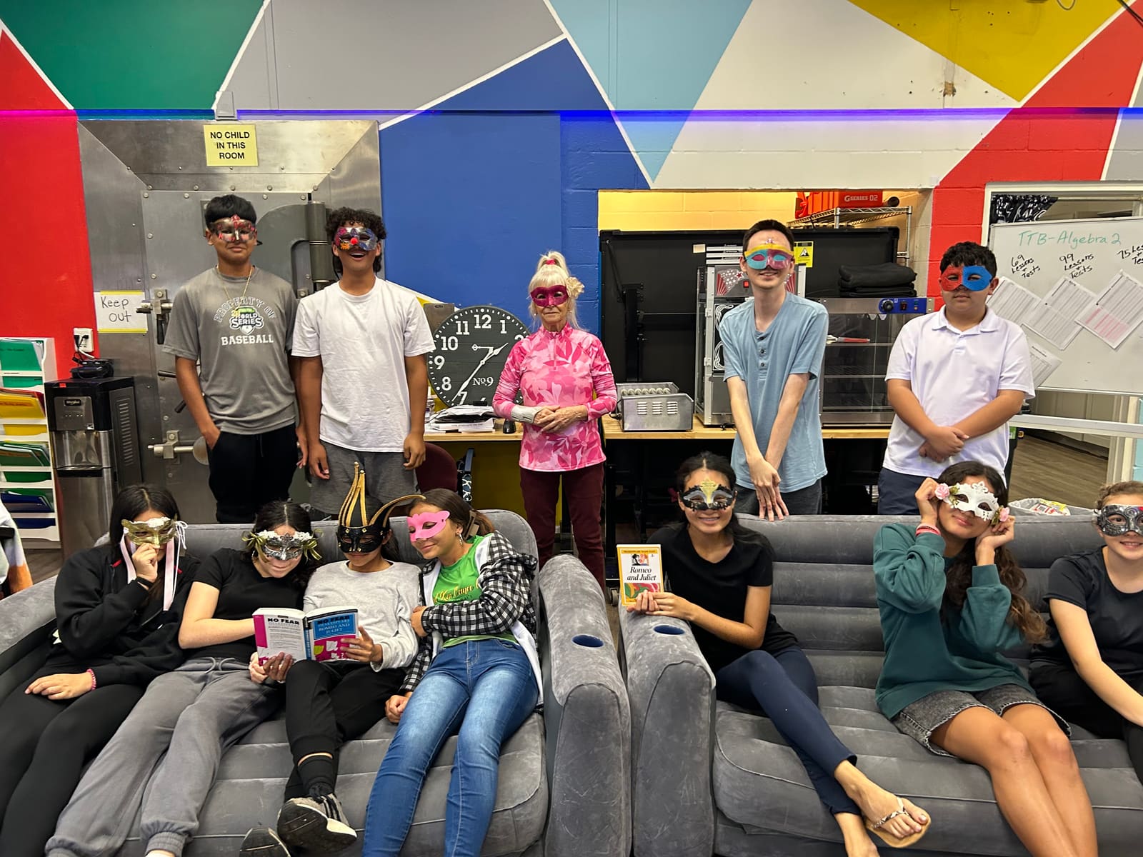 Masquerade ball — Romeo and Juliet unit