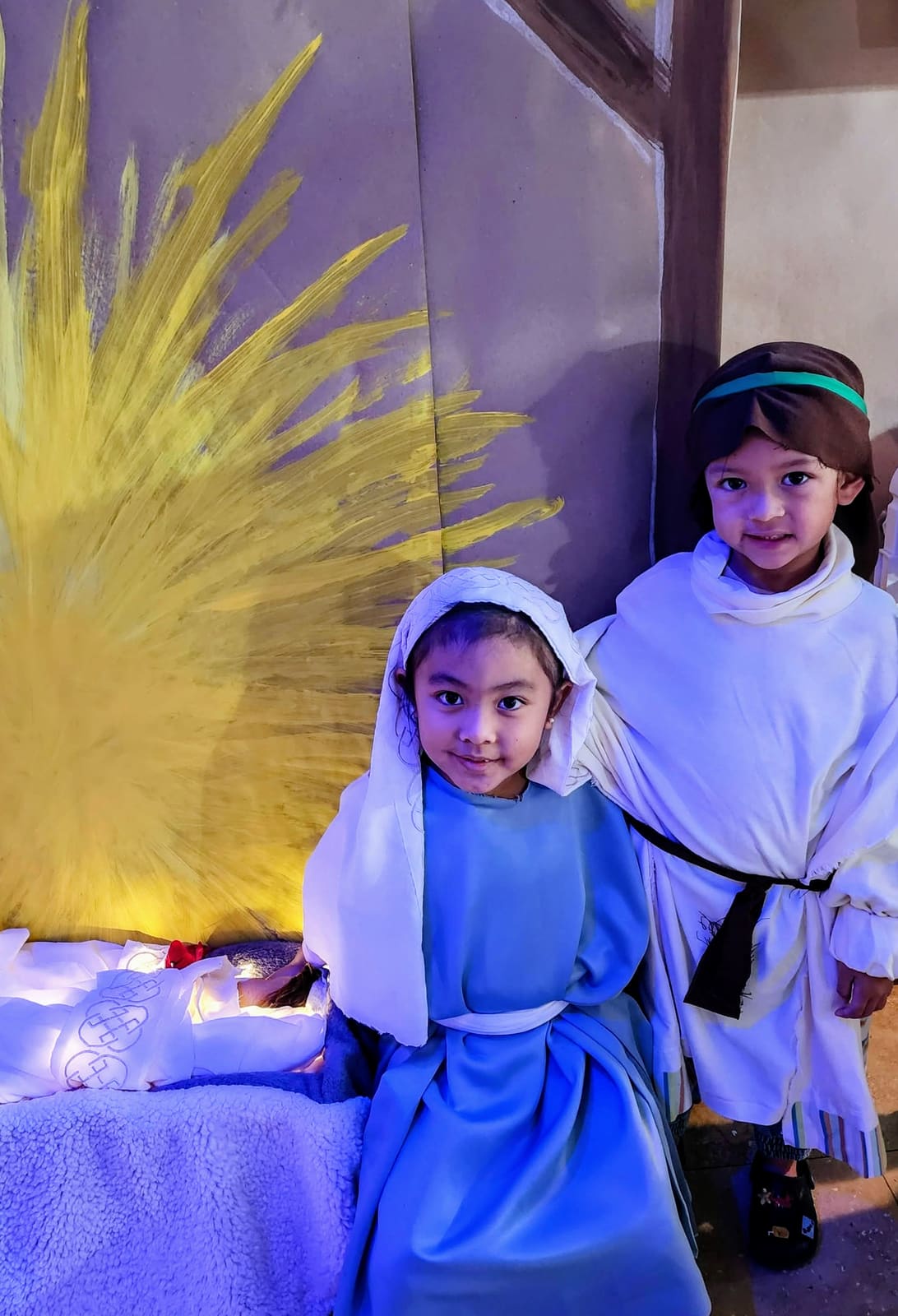 The manger scene — our Christmas pageant