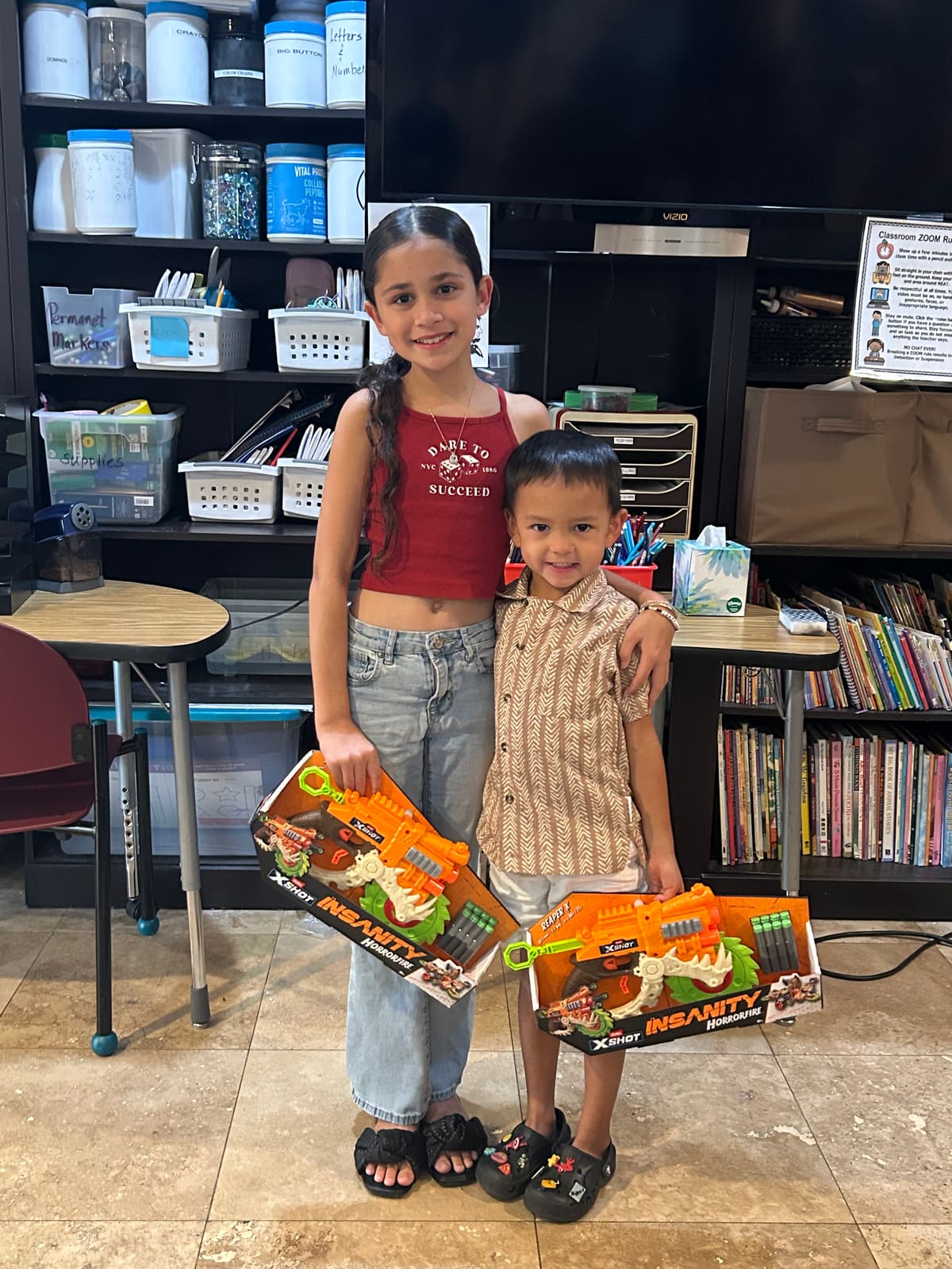 Prize day treasures